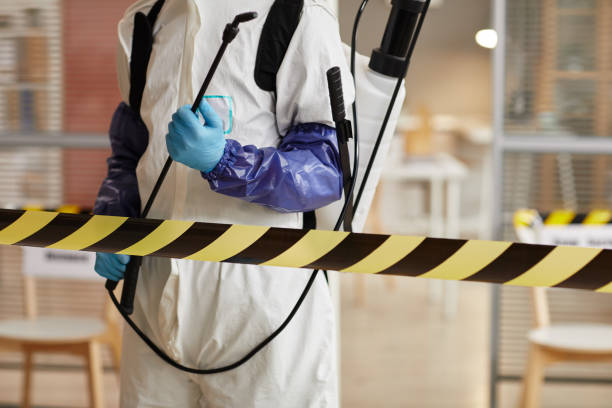 Professional Biohazard Cleanup technician working in Gresham, OR